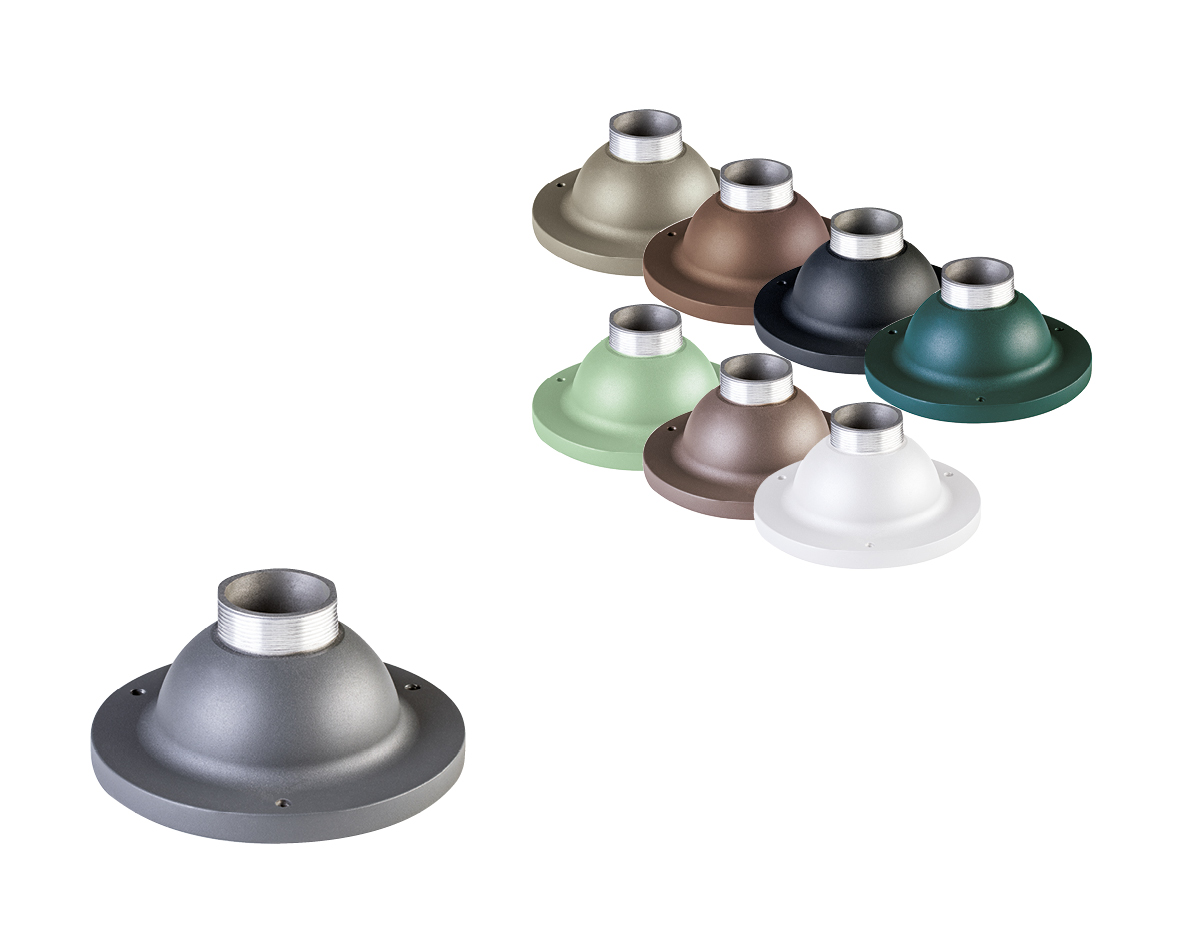 Base Ø170mm per pali Ø60mm