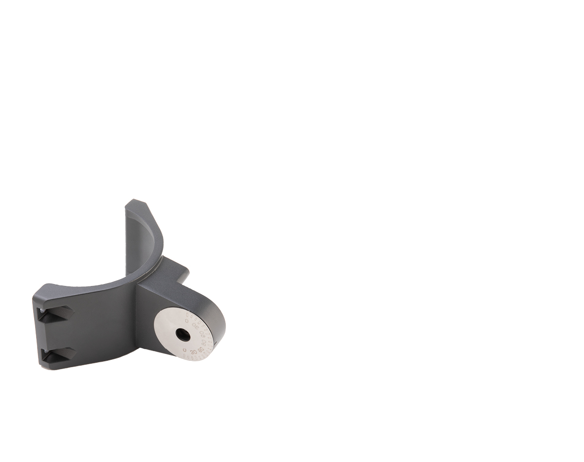Supporto in con ghiera per pali Ø120mm per serie NIDO