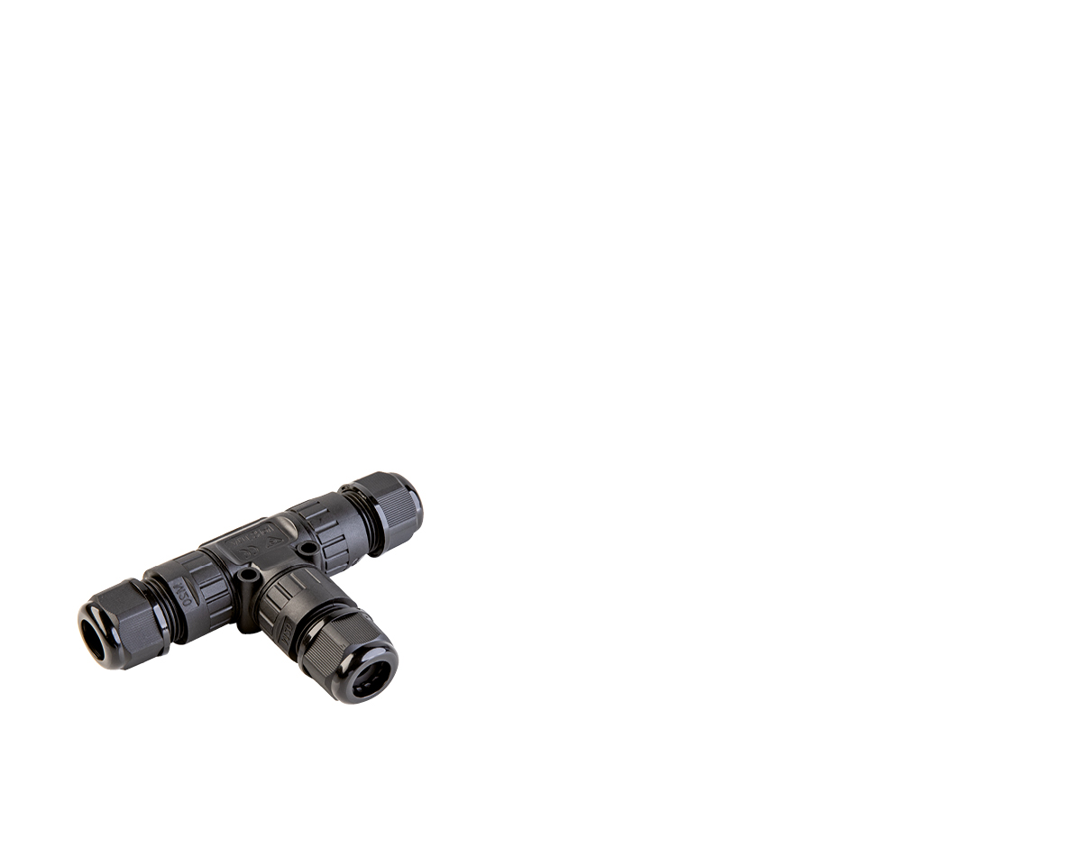 Connettore grande a T 3 poli 2,5 mm2