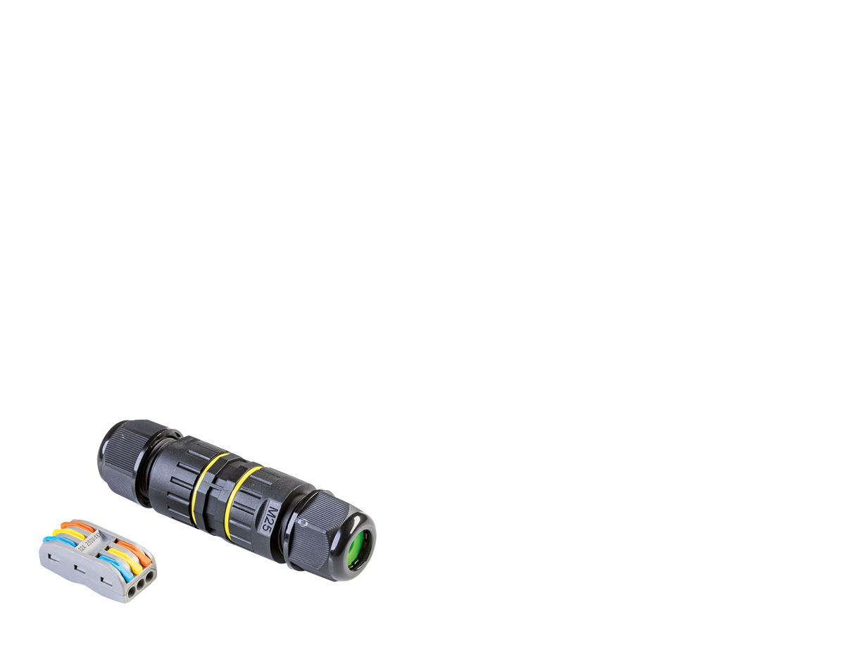Connettore rapido 3 poli 2,5/4 mm2