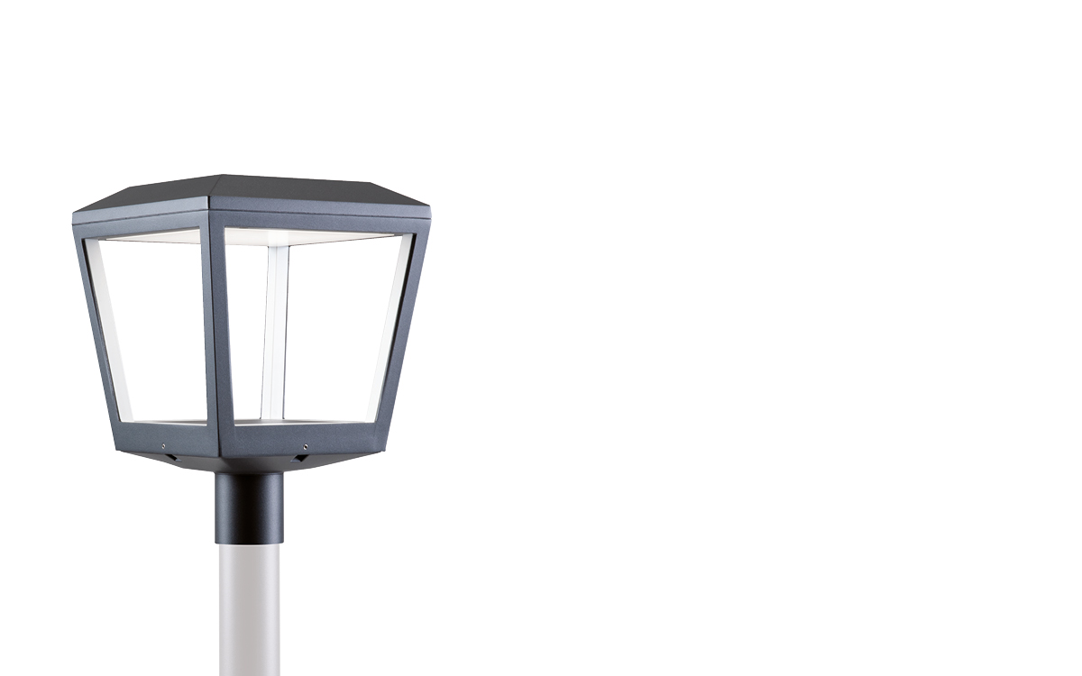 Testa-palo Ø60 lanterna 22,5W